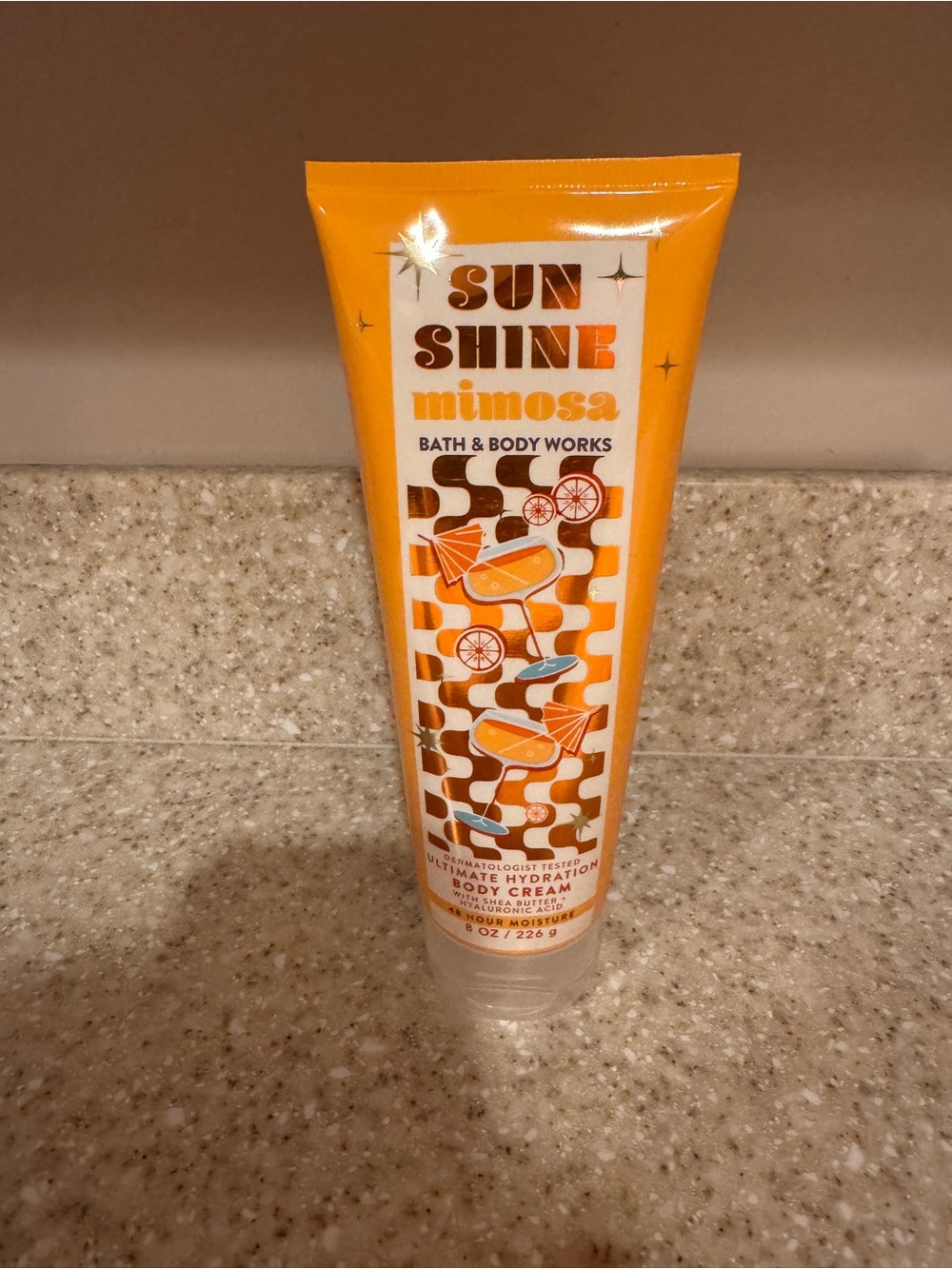 Bath & Body Works Sunshine Mimosa Body Cream - 8 ounces